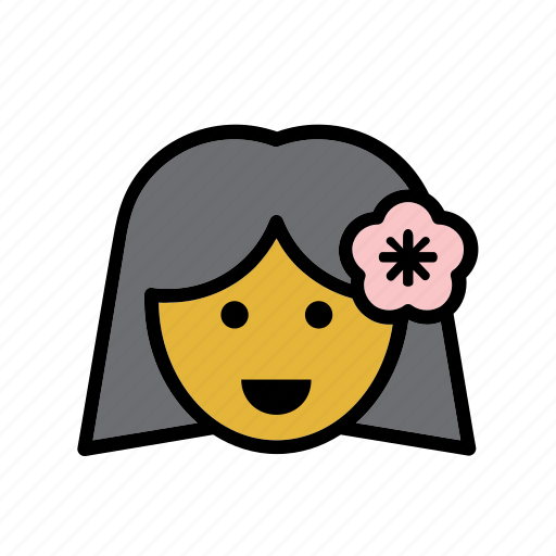 Avatar, face, hawaii, hawaiian, people, person, woman icon - Download on Iconfinder