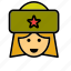 avatar, partisan, people, person, russian, soldier, woman 