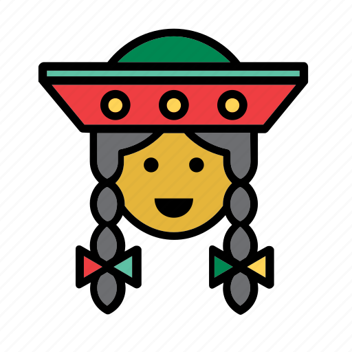 Avatar, people, person, peru, quechua, user, woman icon - Download on Iconfinder