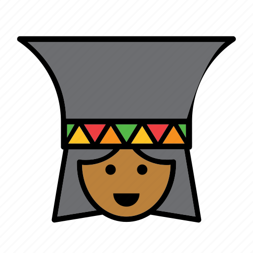 Africa, african, avatar, face, people, person, woman icon - Download on Iconfinder