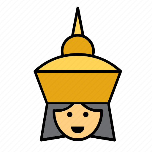 Avatar, people, person, thai, thailand, user, woman icon - Download on Iconfinder