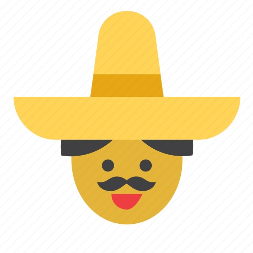 Avatar, face, man, mexican, mexico, people, person icon - Download on Iconfinder