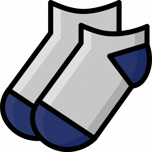 Ankle, clothing, colour, mens, socks, underwear icon - Download on Iconfinder