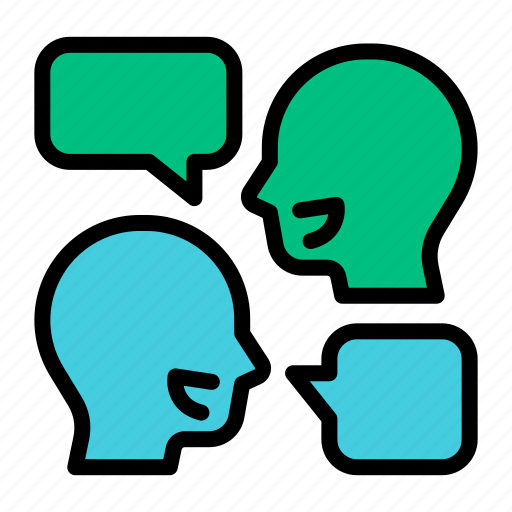 Chat, conversation, balloon, bubble, communication, discussion, speak icon - Download on Iconfinder