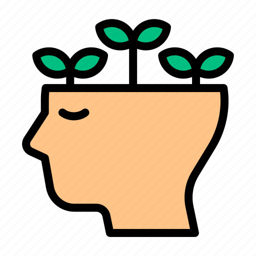 Plant, relax, peace, grow, psychology, mental, health icon - Download on Iconfinder