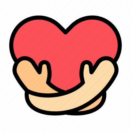 Self, love, care, healthcare, heart, hug, myself icon - Download on Iconfinder