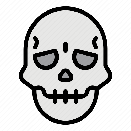 Suicide, suicidal, death, dead, skull, bone, skeleton icon - Download on Iconfinder