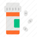 medicine, medication, drug, bottle, pills, tablet, medical