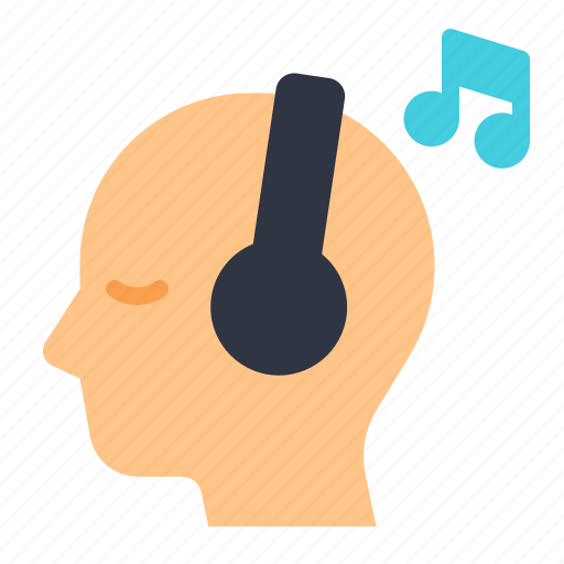 Music, relax, therapy, listening, headphone, mental, sound icon - Download on Iconfinder