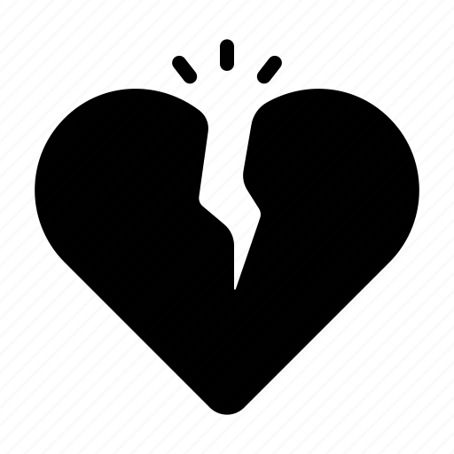 Heart, heartbeat, shocked, ptsd, mental, health, heartbreak icon - Download on Iconfinder