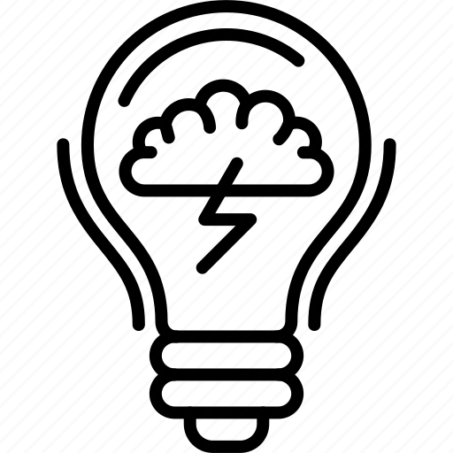 Idea, bulb, light, creativity, mind icon - Download on Iconfinder