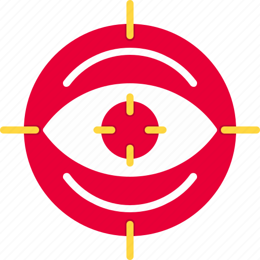 Eye, focus, look, target, view icon - Download on Iconfinder