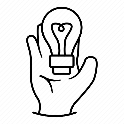 Hand, idea, raise, gesture icon - Download on Iconfinder