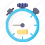 mentoring, and, training, icon, pack, stopwatch 