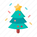 christmas, pine tree, ornament, nature, decoration, tree