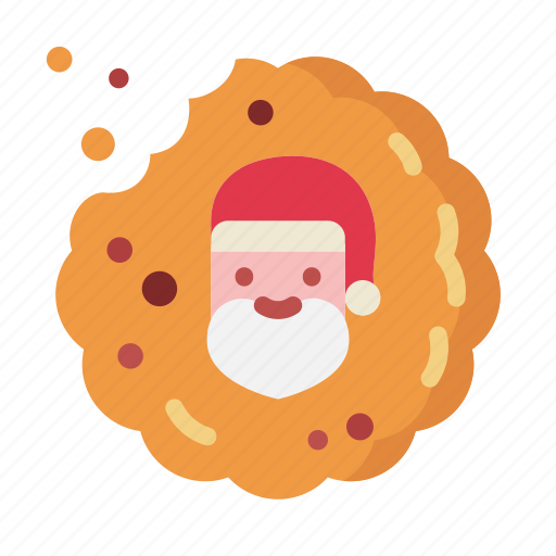 Cookie, biscuit, santa, santa claus, bakery, christmas icon - Download on Iconfinder