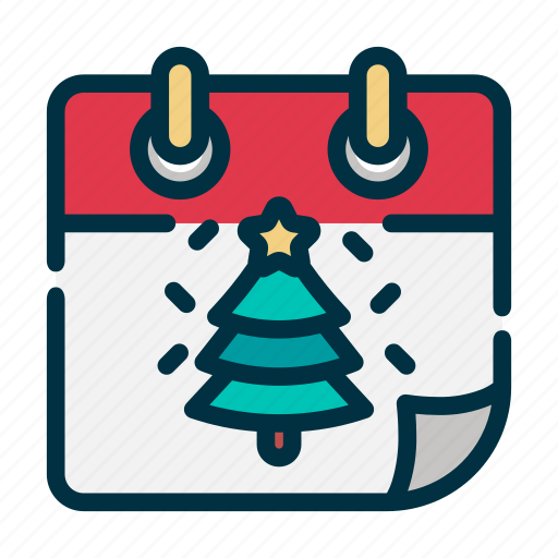 Calendar, date, holiday, christmas, december icon - Download on Iconfinder