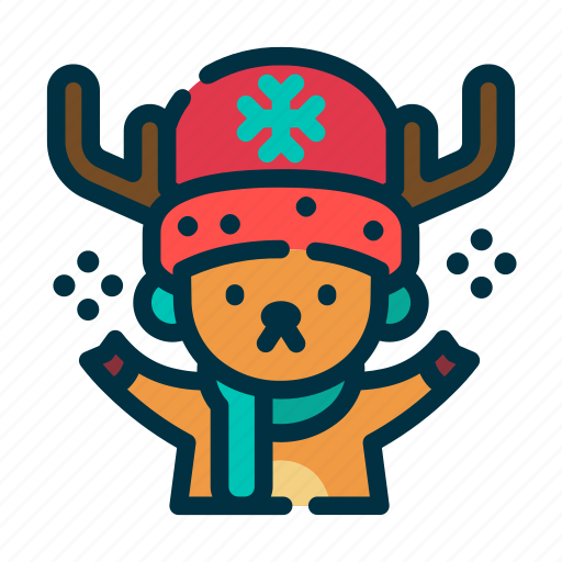 Reindeer, christmas, xmas, deer, animal, wild, pet icon - Download on Iconfinder