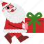 santa, and, gifts, claus, christmas 