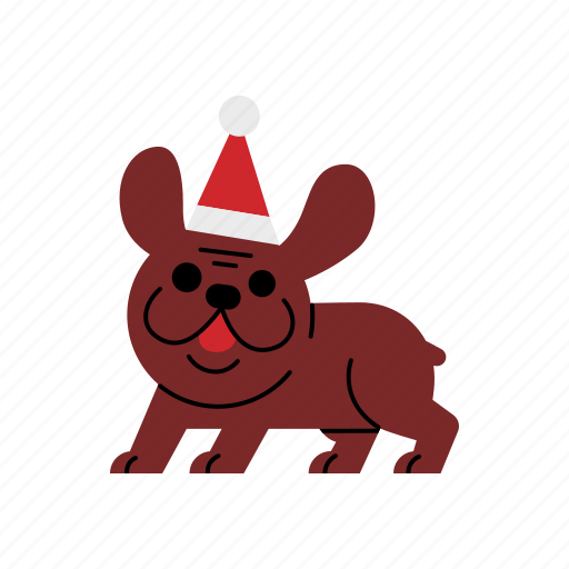 Dog, christmas, cute, smile icon - Download on Iconfinder