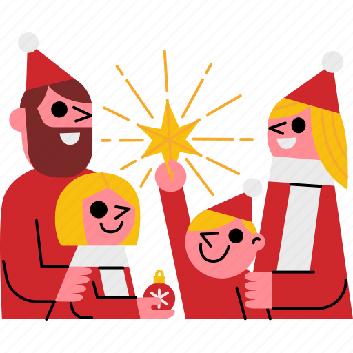 Family, christmas, party, gifts icon - Download on Iconfinder