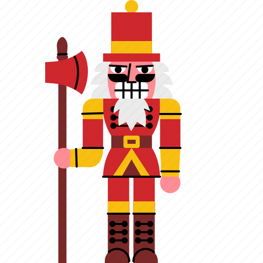 Nutcracker, christmas, decorations, wooden, ornaments icon - Download on Iconfinder