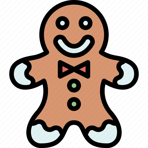 Merry, winter, christmas, holiday, ornament, xmas, gingerbread icon - Download on Iconfinder