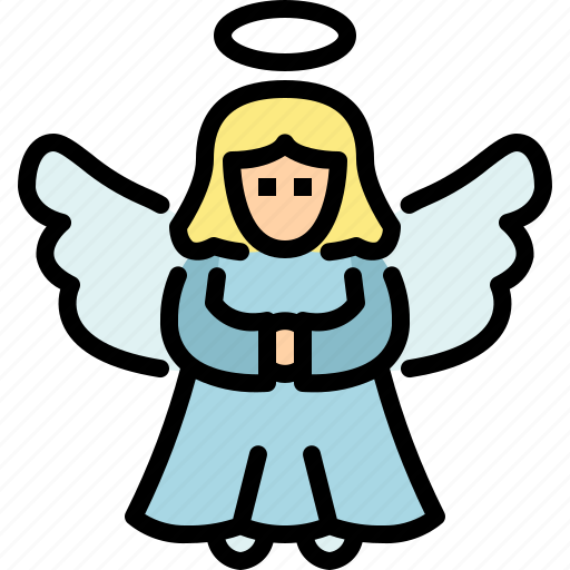 Merry, winter, christmas, holiday, angel, xmas, holy icon - Download on Iconfinder