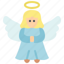 holiday, holy, ornament, winter, christmas, angel, merry