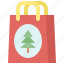 holiday, bag, xmas, winter, christmas, merry, shopping 