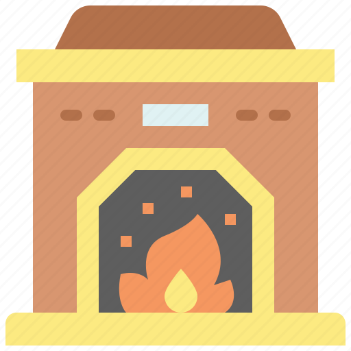 Holiday, xmas, winter, christmas, merry, fireplace icon - Download on Iconfinder