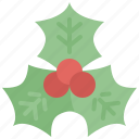 holiday, holly, ornament, winter, mistletoe, christmas, merry