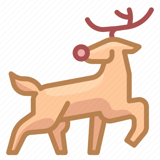 Christmas, deer, holiday, new year, rudolf, santa, xmas icon - Download on Iconfinder