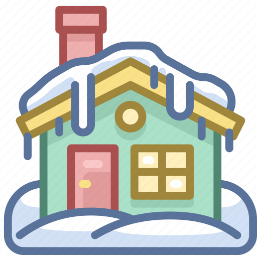 Christmas, holiday, house, new year, snow, winter, xmas icon - Download on Iconfinder