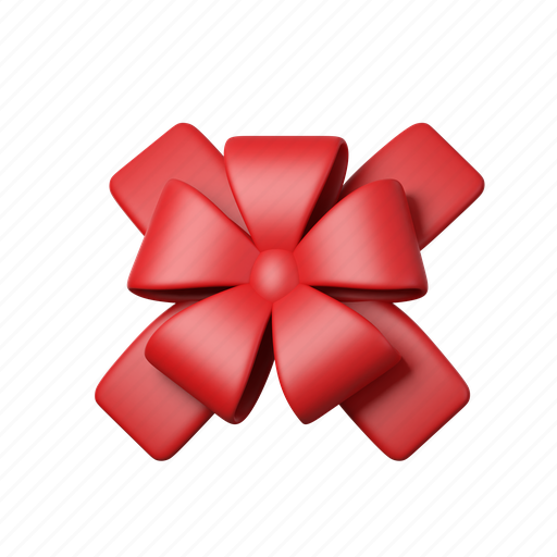 Ribbon, christmas, celebration, xmas, winter, cold, holiday 3D illustration - Download on Iconfinder
