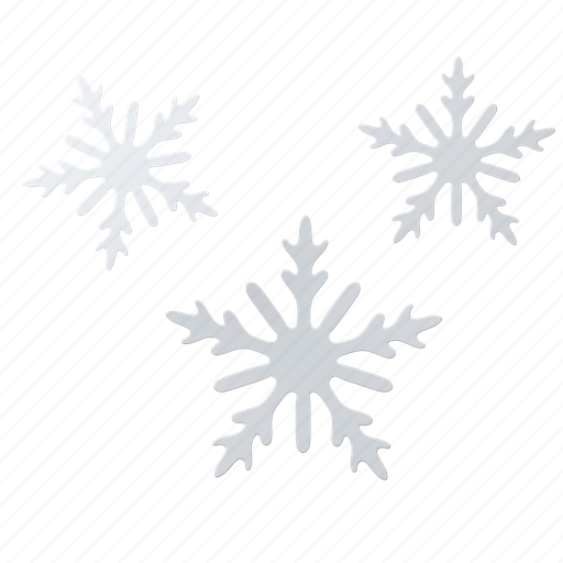 Snowflake, christmas, celebration, xmas, winter, cold, holiday 3D illustration - Download on Iconfinder