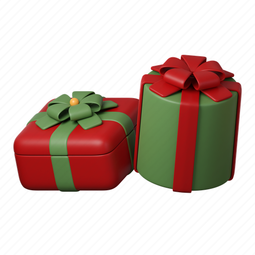 Gift, christmas, celebration, xmas, winter, cold, holiday 3D illustration - Download on Iconfinder