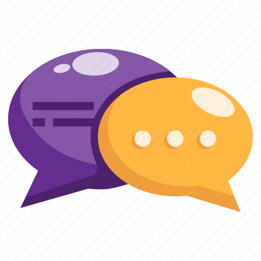 Message, online, chat, communication, text, discussion icon - Download on Iconfinder