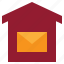 home, letter, post, envelope, mail, box, message 