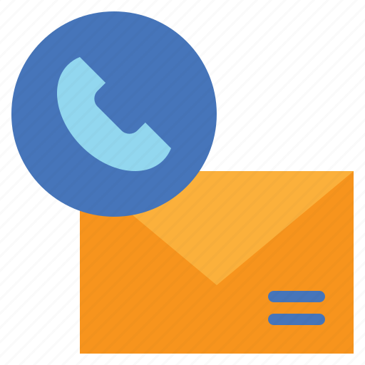 Letter, call, phone, message, envelope, service, customer icon - Download on Iconfinder