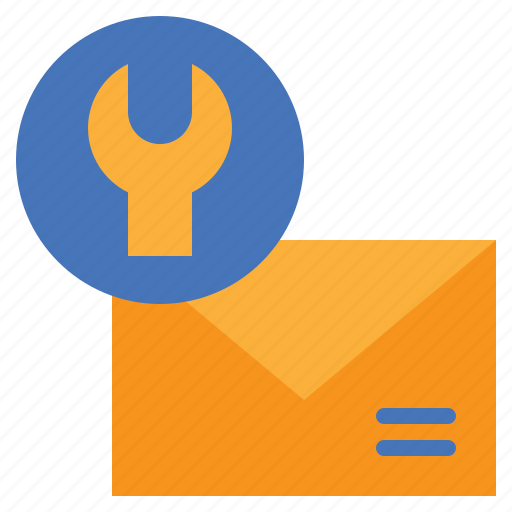 Message, setting, mail, envelope, repair icon - Download on Iconfinder