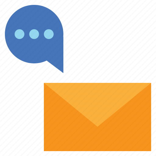 Talk, letter, message, chat, mail, envelope, bubble icon - Download on Iconfinder