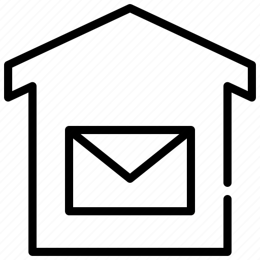 Home, letter, post, envelope, mail, box, message icon - Download on Iconfinder