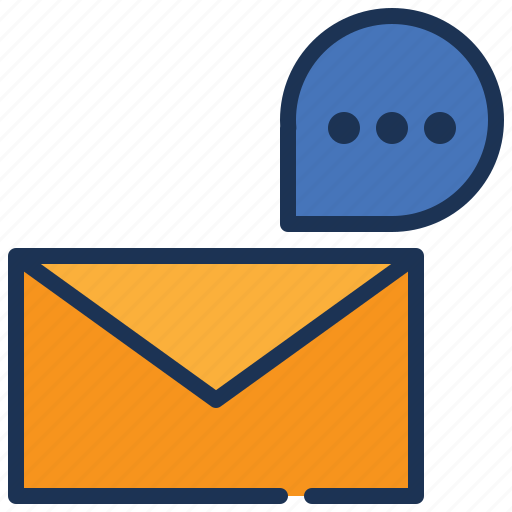 Letter, chat, message, mail, envelope, bubble, talk icon - Download on Iconfinder