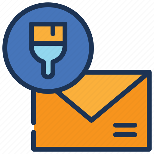 Letter, cleaning, message, junk, trash, mail, envelope icon - Download on Iconfinder