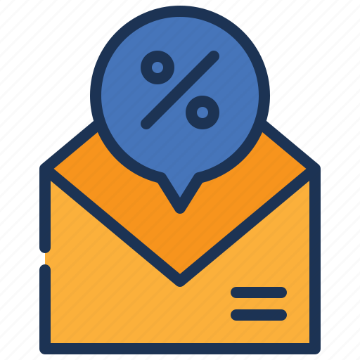 Letter, discount, sell, message, mail, envelope, advertisement icon - Download on Iconfinder