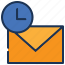 time, letter, message, envelope, mail, communication