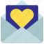 love, mail, communicate, messaging, heart 