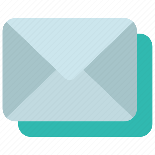 Mail, overlapping, communicate, messaging, overlap icon - Download on Iconfinder