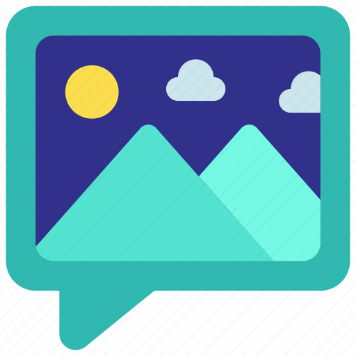 Picture, message, communicate, messaging, image icon - Download on Iconfinder